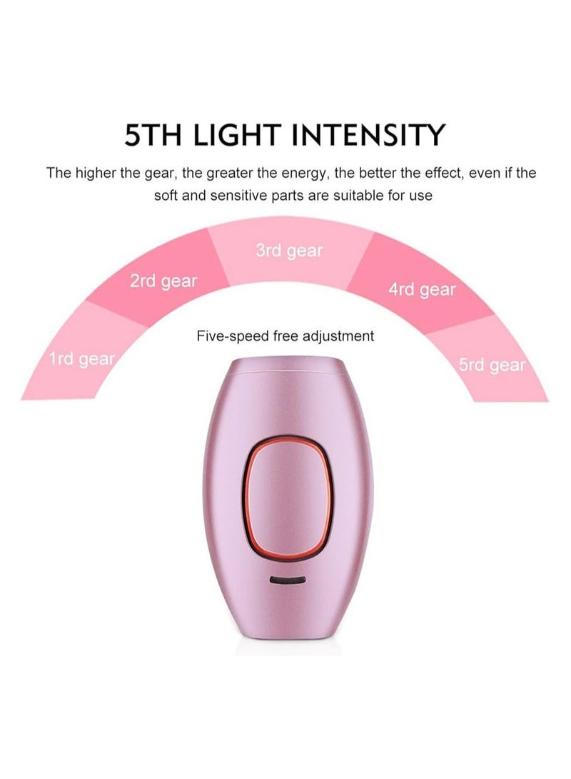 IPL Hair Removal Device - Permanent Hair Reduction for Women & Men