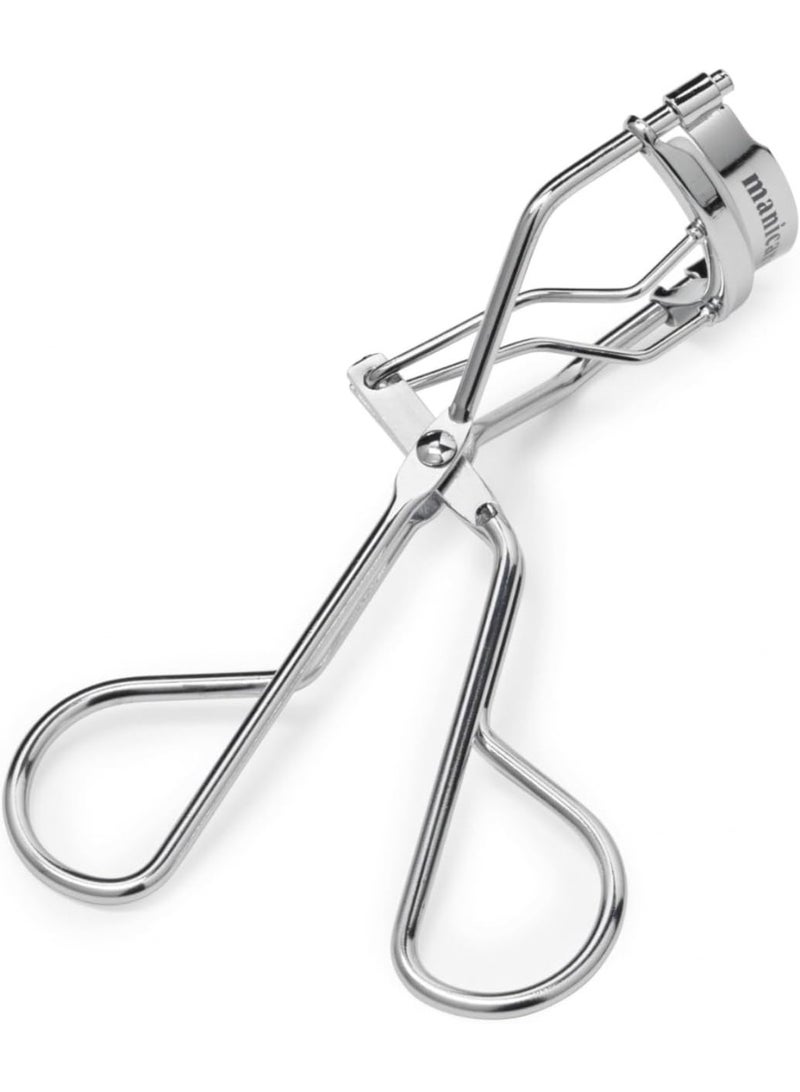 Professional Stainless Steel Eyelash Curler with Comfortable Handle – Provides Long-Lasting Natural Curl with a Soft Silicone Pad for Lash Protection - Image 2