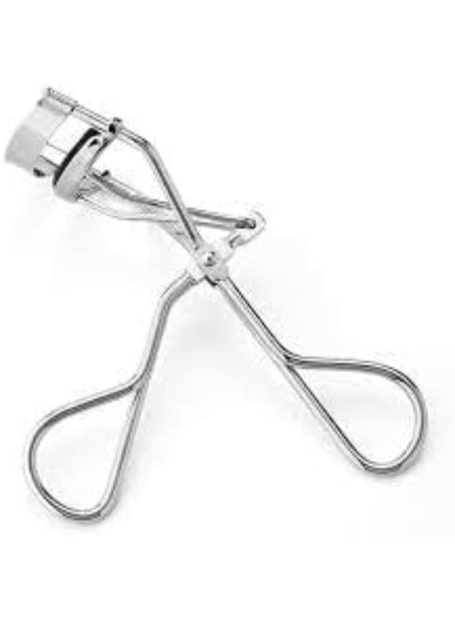 Professional Stainless Steel Eyelash Curler with Comfortable Handle – Provides Long-Lasting Natural Curl with a Soft Silicone Pad for Lash Protection - Image 3