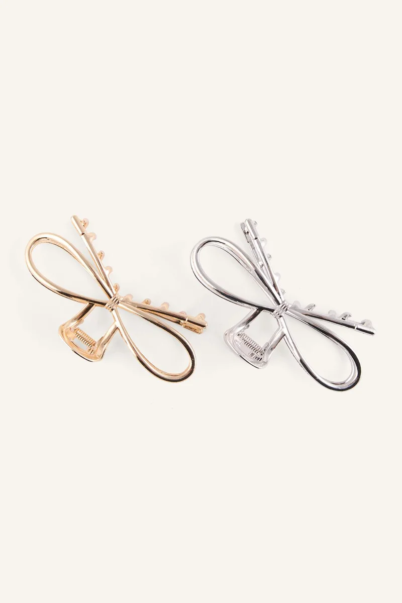 Woman 2 Piece Hair Clip Set