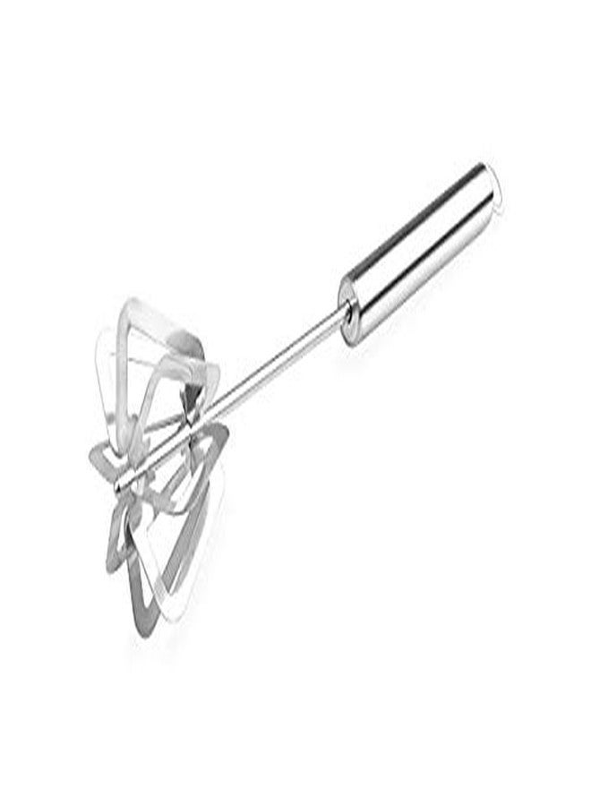 Ezee Kitchen King Stainless Steel Hand Mixi, Silver - Image 1
