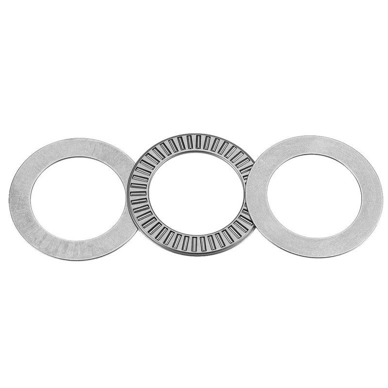uxcell NTA2233 Thrust Needle Roller Bearings with Washers 1-3/8" Bore 2-1/16" OD 5/64" Width - Image 1