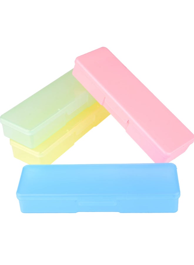 Lokyango 4Piece Plastic Storage Box for Nail Tools Multicolor Manicure Pedicure Supply Organizer - Image 2