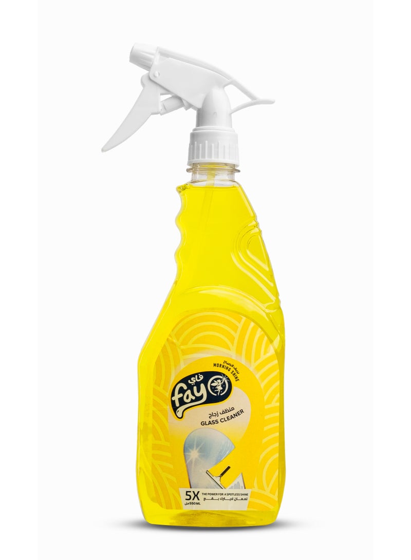 Fay Glass Cleaner-Morning Shine 550 ml - Image 1