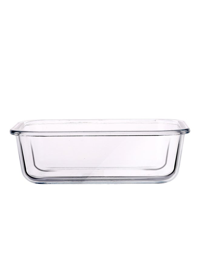 Air Fryer Bowl Special Glassware For Oven Household Heat Resistant Baking Plate High Temperature Glass Cheese Baked Rice Baking Bowl-Specifications:320ml-1520ml-Capacity: Large Circle 950ml  - Image 5