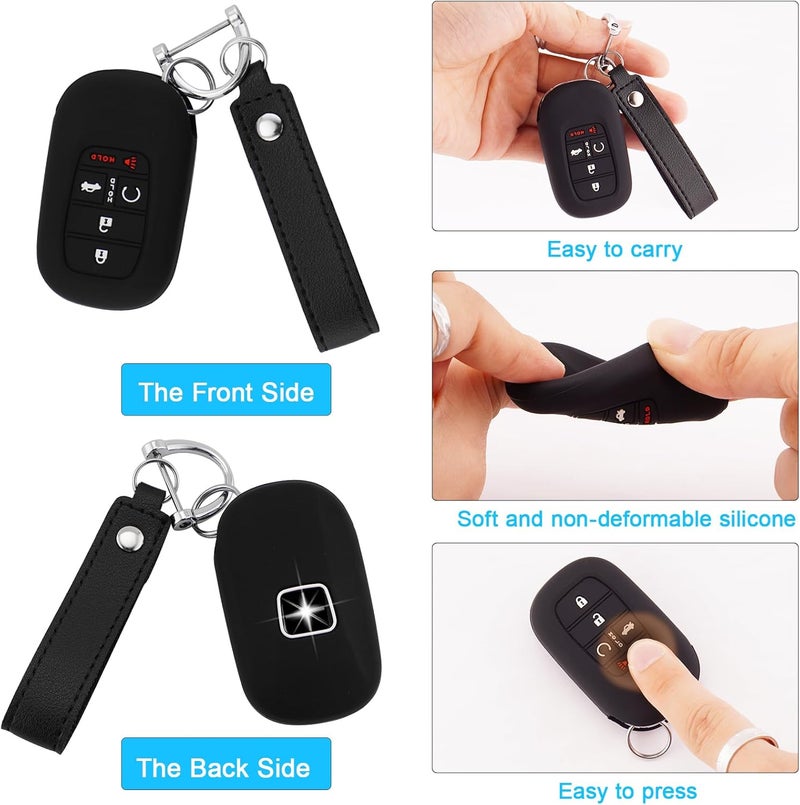 Koaudb غطاء مفتاح سيليكون كوادب لهوندا - Image 5