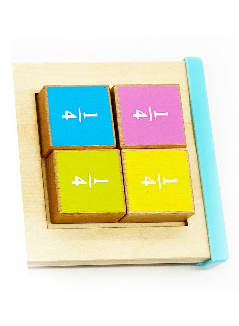 Educational Square Tiles Game - Numbers  Shapes for Cognitive Development - Image 2