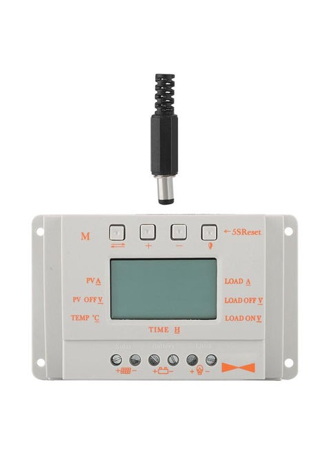 12V Intelligent Solar Charge Controller MPPT Solar Charging Regulator with LCD Display(30A)
