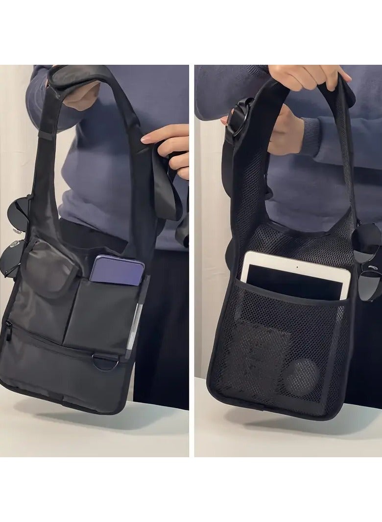 Shoulder bag wallet, multi-purpose men's and women's storage armpit bag, upgraded multi-purpose armpit shoulder bag  - Image 3