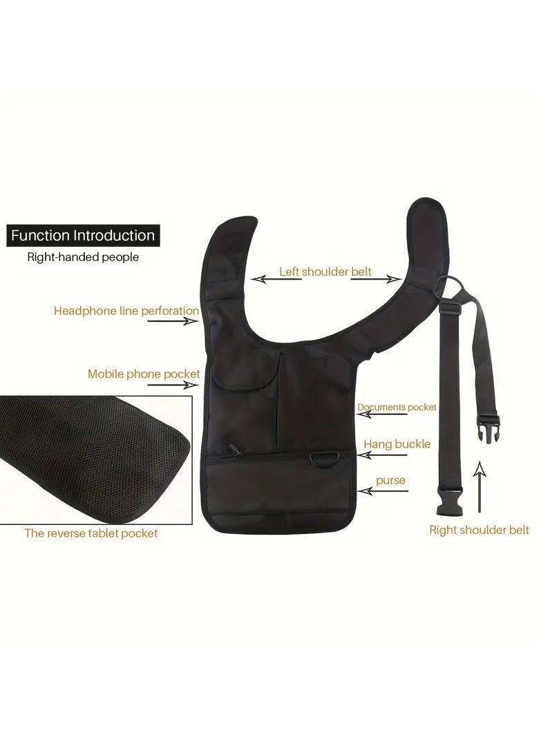 Shoulder bag wallet, multi-purpose men's and women's storage armpit bag, upgraded multi-purpose armpit shoulder bag  - Image 4