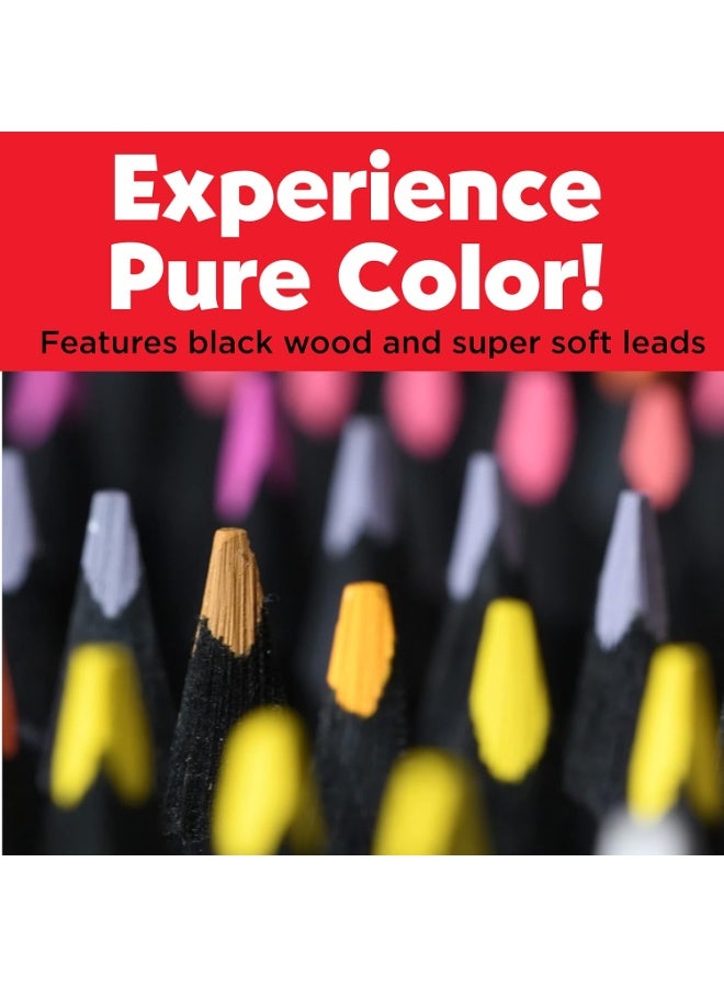 FABER-CASTELL 12-Piece Black Edition Colour Pencils Neon And Pastel Colours - Image 3