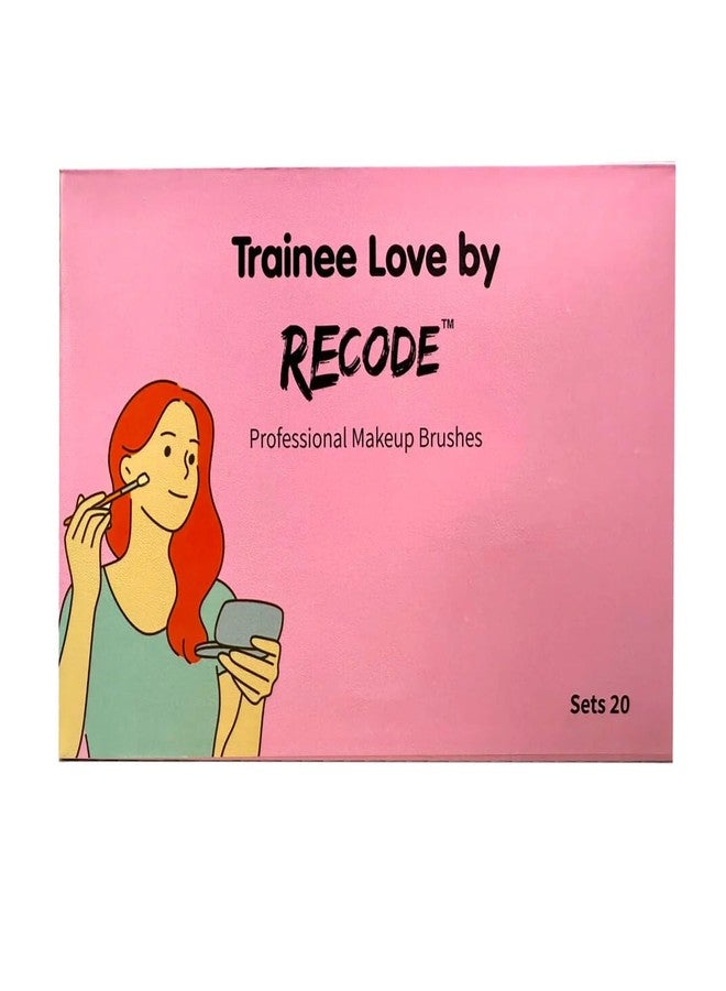 Recode 20 Makeup Brushes For Beginners - Recode Brush Set 20 Trainee Love - Image 2