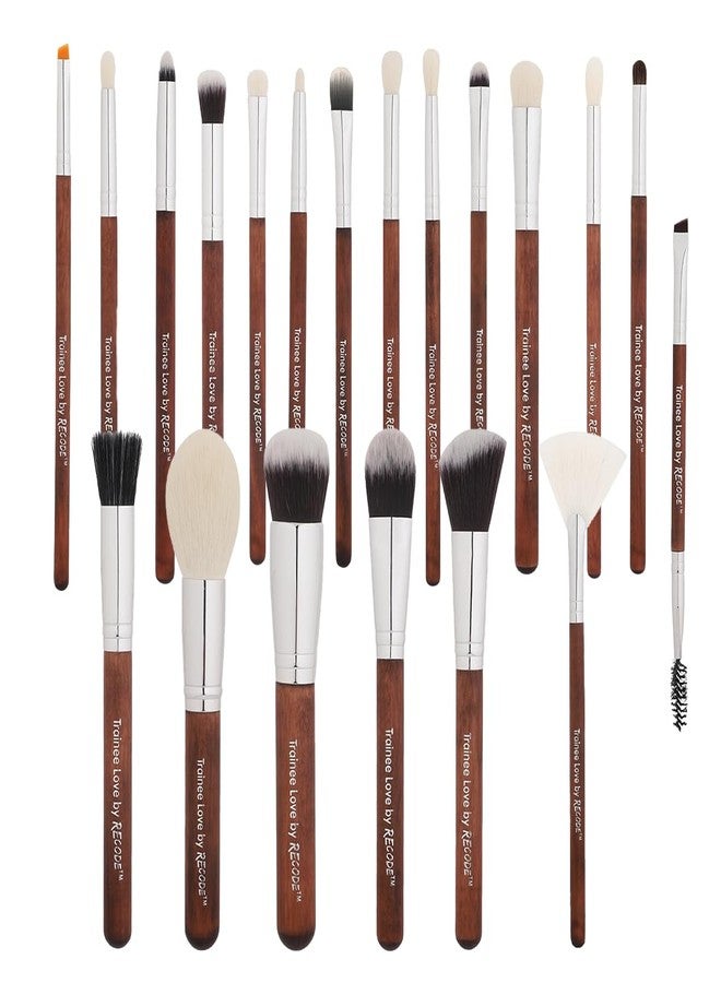 Recode 20 Makeup Brushes For Beginners - Recode Brush Set 20 Trainee Love - Image 1
