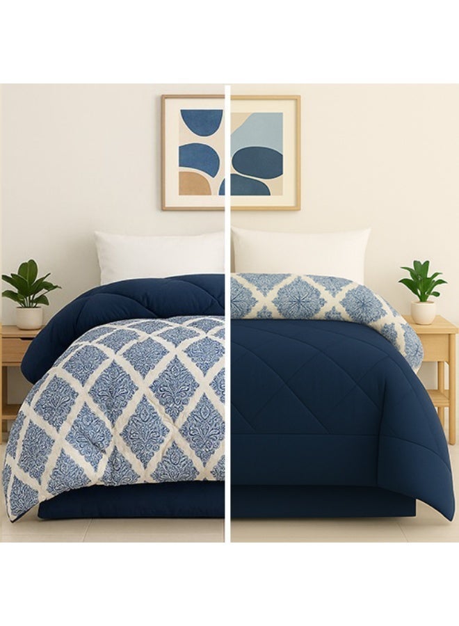 Tiba Buy one get one,Tiba double face quilt, Royal design 2pcs - Image 4