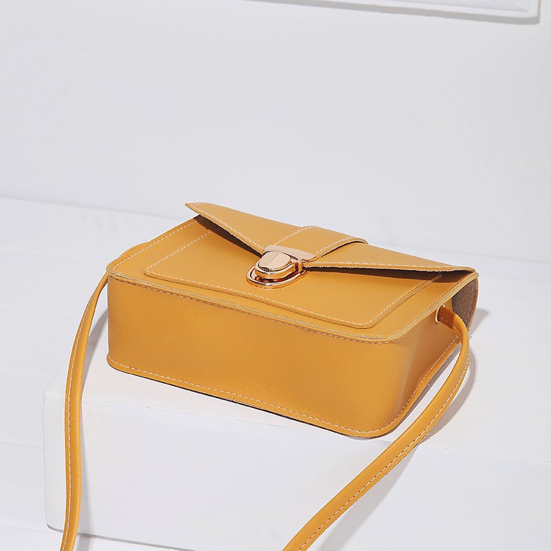 Diagonal Women'S Bag Tassel Student Mobile Phone Coin Purse Key Female Soft Leather A Generation Of Hair - Image 3
