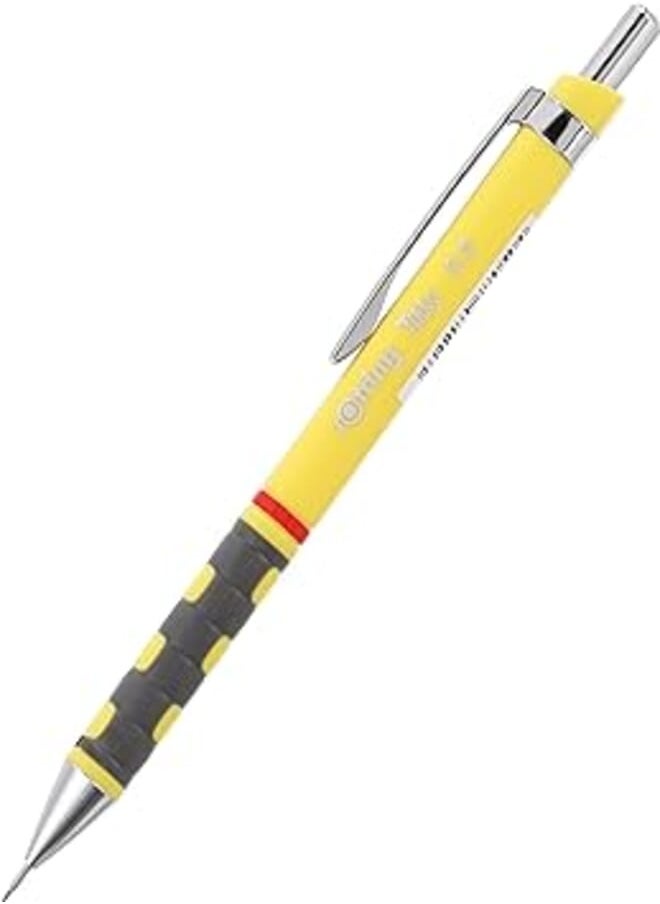 Rotring Rotring tikky 0.5 high quality mechanical pencil - black yellow 