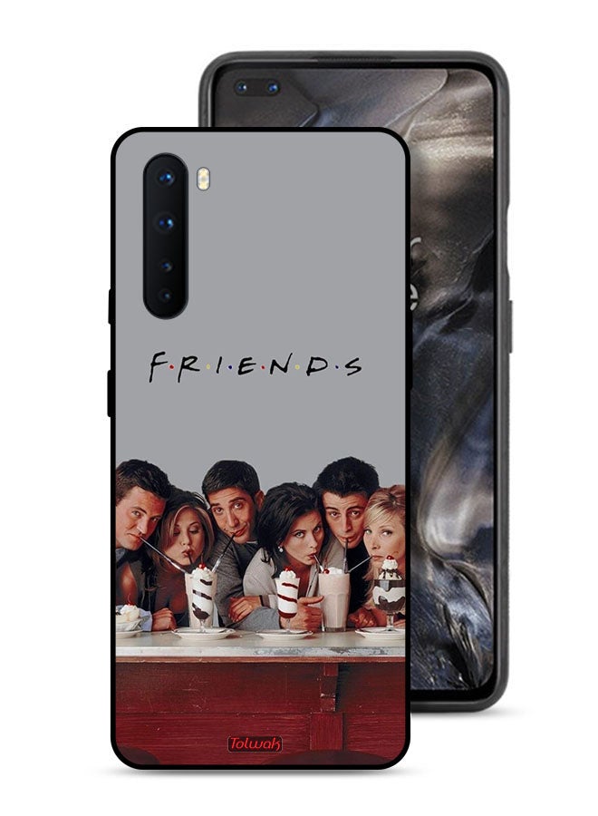 Tolwak OnePlus Nord Protective Case Cover F R I E N D S - Image 1