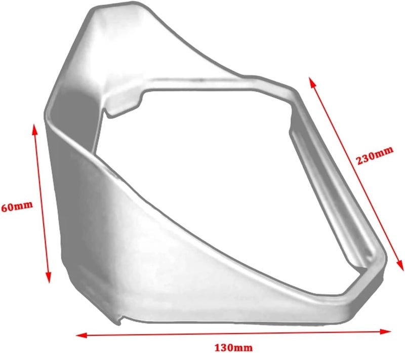 Vuzmode Motorcycle Sun Visor for BMW Models - Image 2