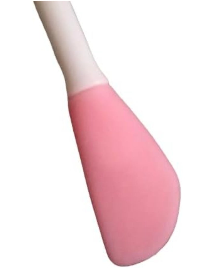General - 2-in-1 soft silicone brush for daily facial cleansing, removing dead skin and black pimples, and applying foundation and face masks (multi-colored) - Image 1