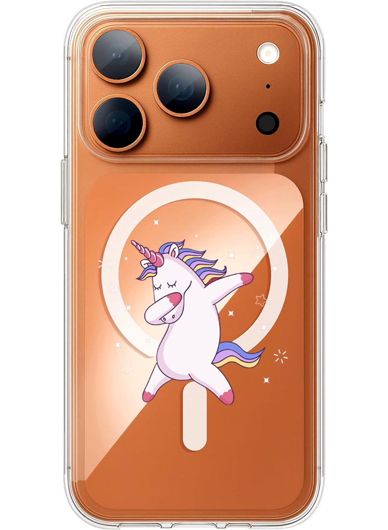 Theodor Magnetic Case for Apple iPhone 17 Pro Compatible with MagSafe Wireless Charging, Shockproof Phone Bumper Cover - What a beautiful day - Image 1