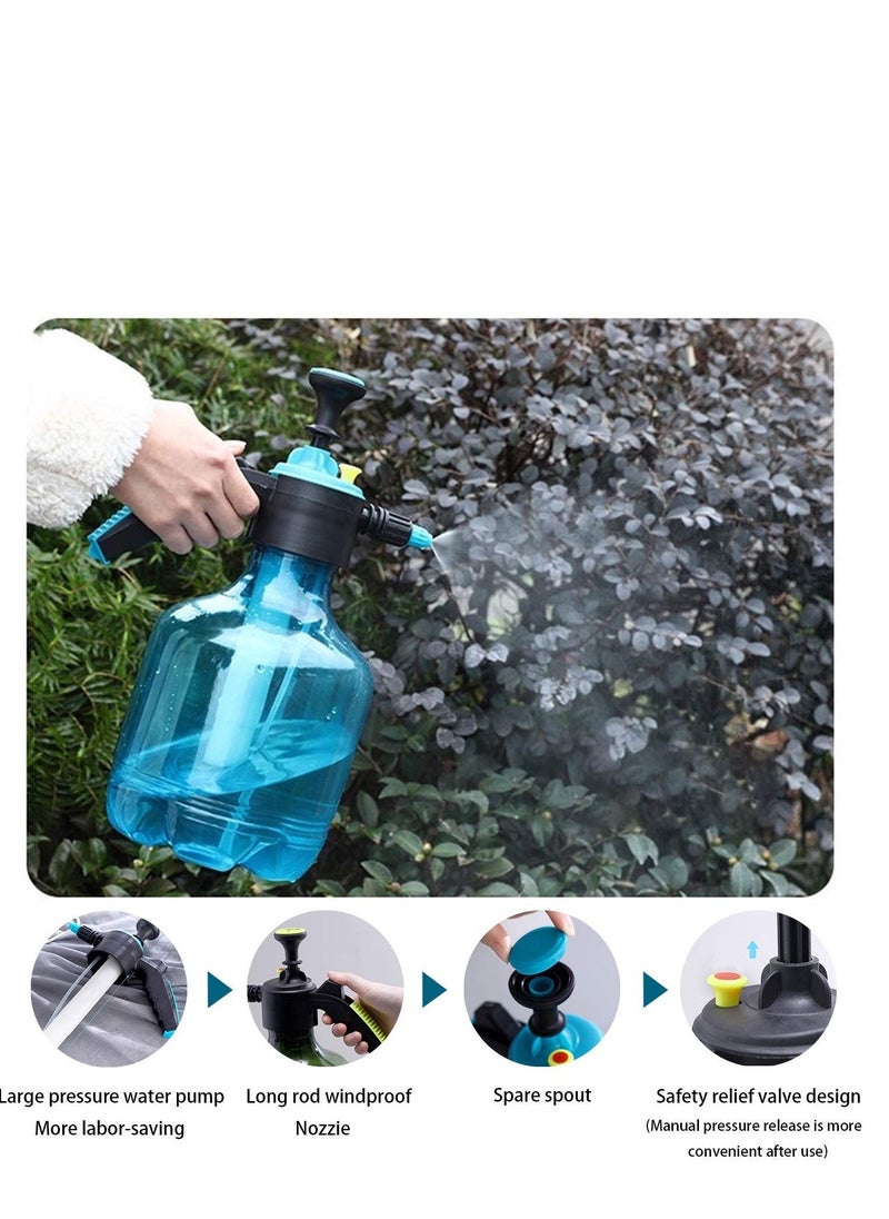 Garden Spray Kettle, 3L Watering Can Pot Hand-Held Pressure Garden Plant Water Bottle Sprayer Watering Kettle Sprinkling Portable Garden Spray Bottle Pressurized Sprayer Tools