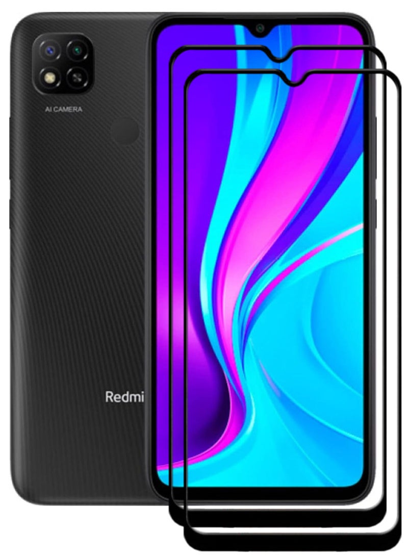 ACLIX 2 Pieces Antistatic ESD Dustproof Premium Quality High Definition Tempered Glass Screen Protector Designed For Xiaomi Redmi 9C - Image 1
