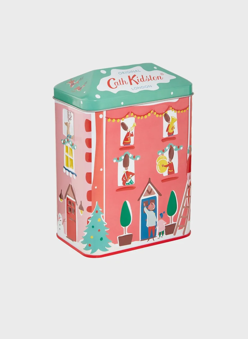 Cath Kidston Christmas Village Bathing House Tin Bath Fizzer