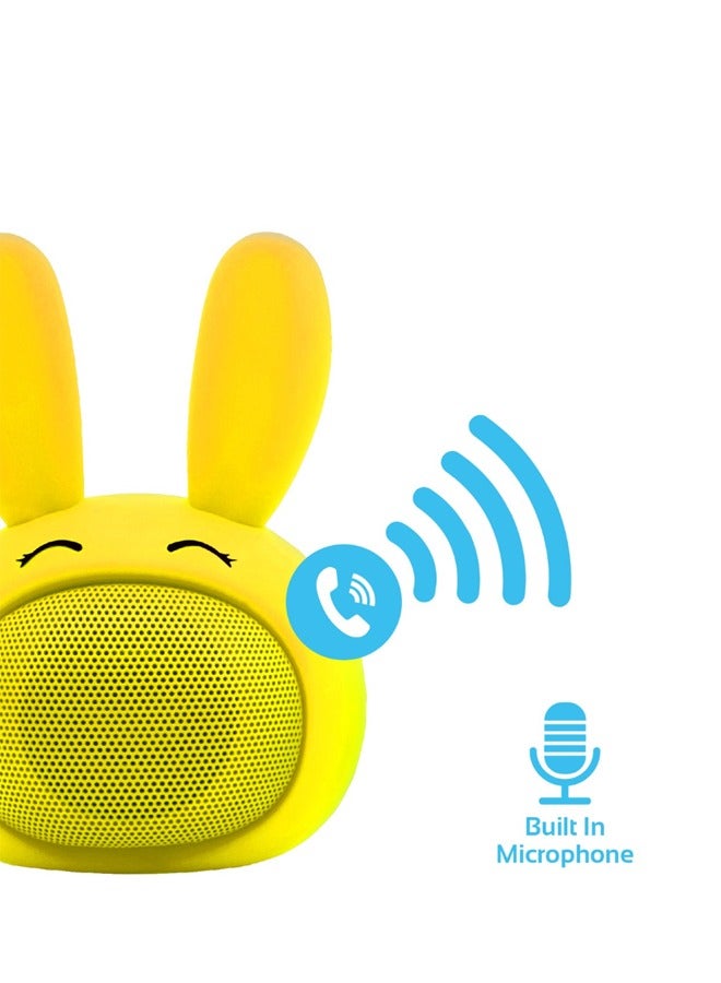 Bluetooth Speaker Mini Bluetooth-Yellow Colour  - Image 3