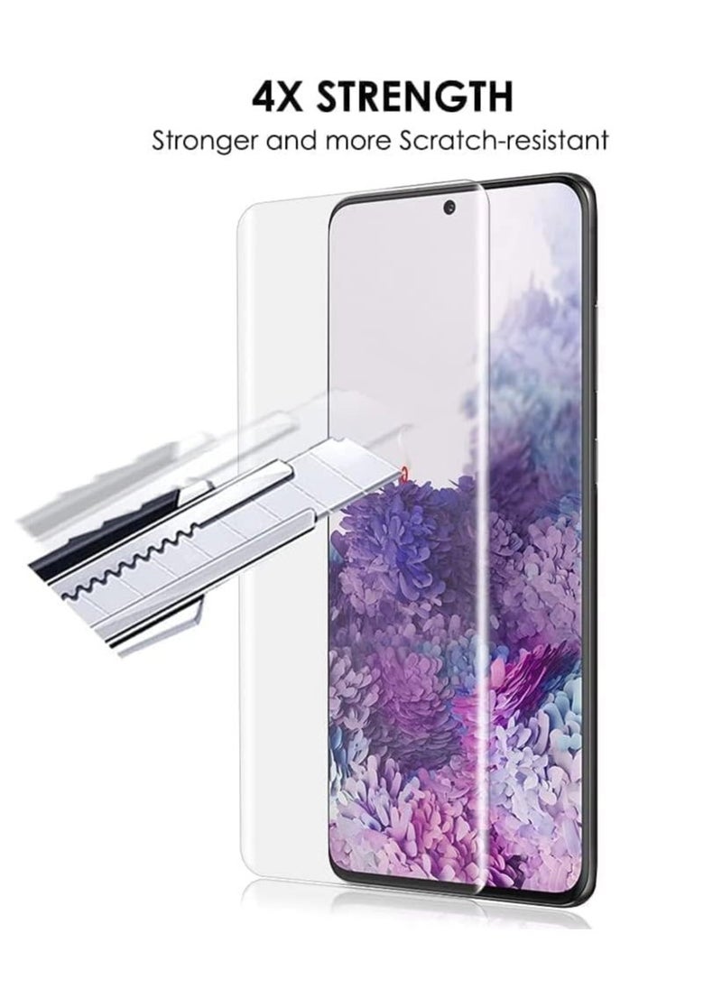 Generic Tempered Glass Screen Protector full Glue Edge to Edge Screen Glass Anti-shatter 9H Hardness Scratch Proof Compatible for OPPO Reno 11 5G  - Image 2