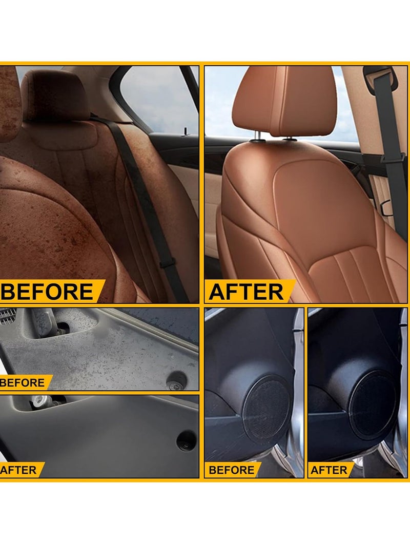 Pegciz 100ml Foam Cleaner of Car and House Interior Detailer Cleaner for Cars Cleans All Interior Car Surfaces Matt Finish Removes Stuck on Dirt Dust Multipurpose Foam Cleaner Spray - Image 4