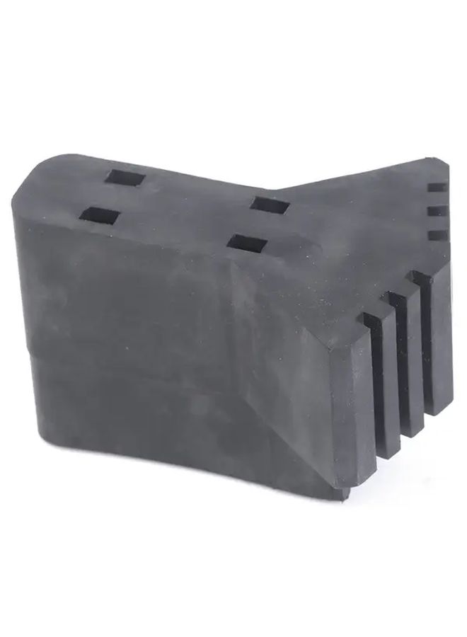 Black Plastic Fan Shaped Ladder Foot Cover Anti Slip Folding Ladder Accessory 1pc - Image 4