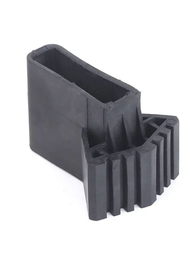 Black Plastic Fan Shaped Ladder Foot Cover Anti Slip Folding Ladder Accessory 1pc - Image 5