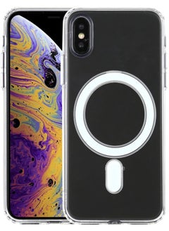 Magsafe Case for iPhone XS Max Magsafe Clear Cover Magnetic Wireless Charging Support, Shockproof Protection, Scratch-Resistant for iPhone Xs Max - Clear