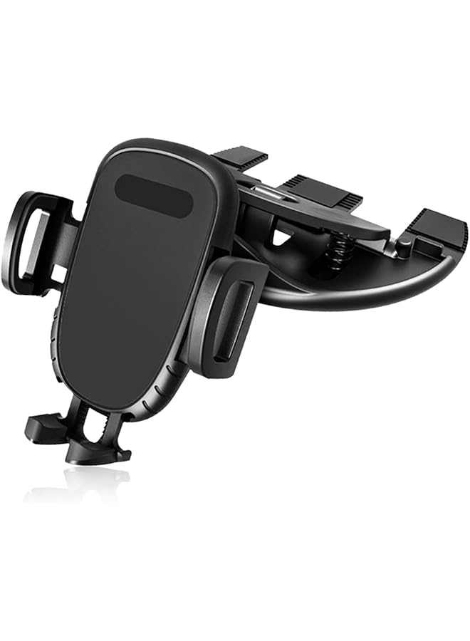 Green Tiger Car Phone Holder for CD Slot, Cell Phone Mount for CD Player, 360 Degree Rotatable Auto Phone Mount, Magnetic or One Button Release, Compatible with All iPhone, Android, Smartphones - Image 1