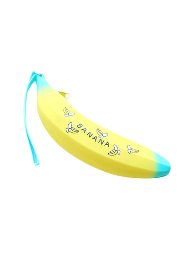 NIBEMINENT Creative Banana Pencil Case Cute Storage Bags Yellow