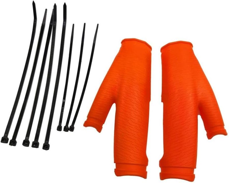 Orange Motorcycle Frame Cover Body Guard Protector Compatible with KTM SX SXF XC XCF EXC EXCF Models 125cc to 450cc - Image 2