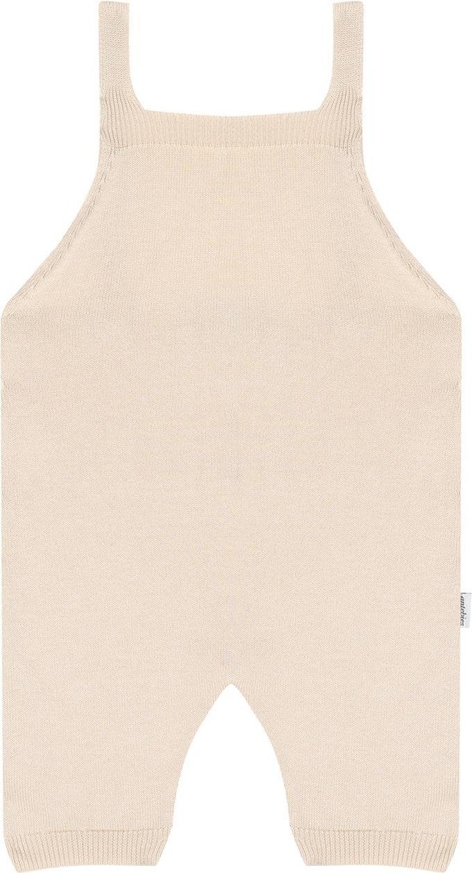 Antebies Cream Knitted Overalls  - Image 1
