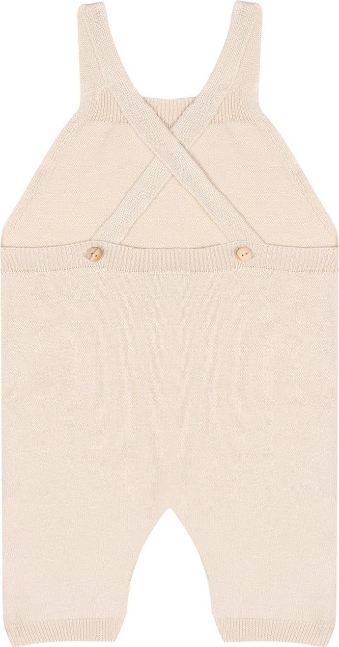 Antebies Cream Knitted Overalls  - Image 3