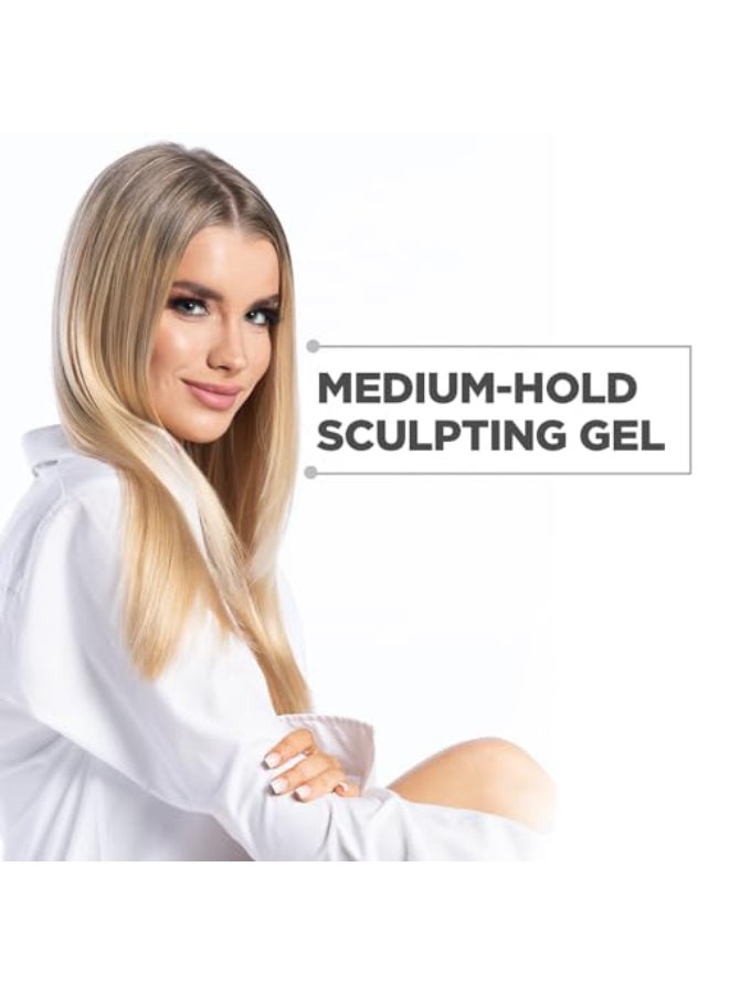 BIOSILK جل بيوسيلك للعناية بالشعر جل تصفيف خفيف الثبات لمعان بدون لزوجة خالي من الكبريتات والبارابين 7 أونصات - Image 3