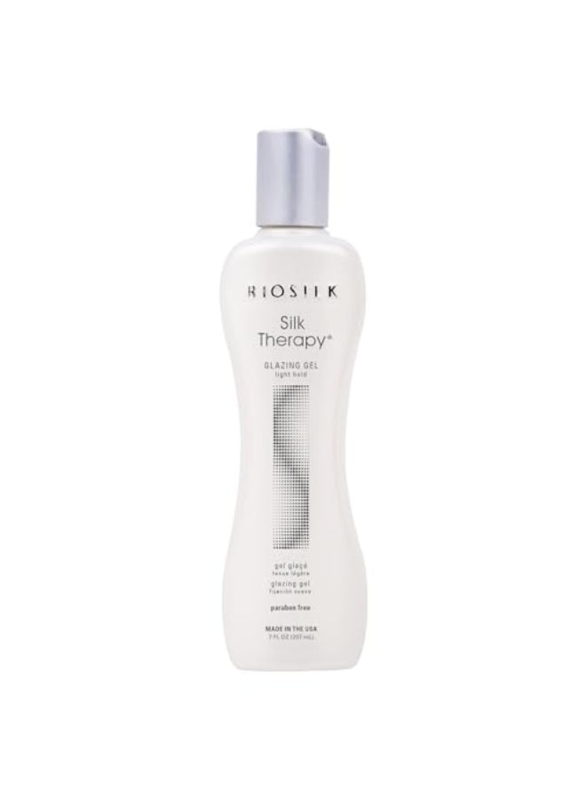BIOSILK جل بيوسيلك للعناية بالشعر جل تصفيف خفيف الثبات لمعان بدون لزوجة خالي من الكبريتات والبارابين 7 أونصات - Image 1