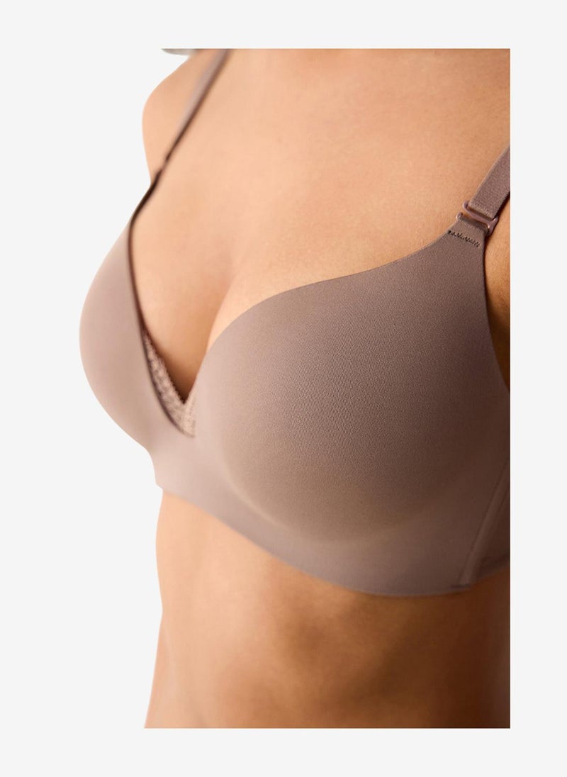 Penti Women Eliza Shiny Mink Push Up Wired Padded Bra - Image 3