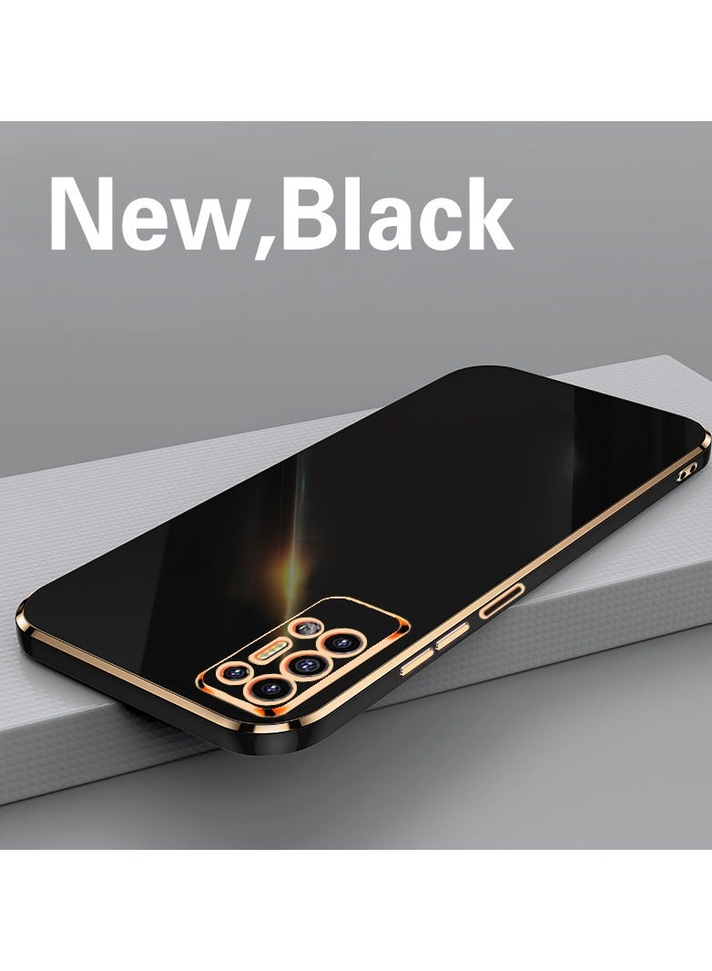 Case Cover For TECNO Pova 2 4G Mobile Phone, Luxury Plating Soft Back Cover, Raised Full Camera Protection, Bumper Shockproof Phone Case - Image 1