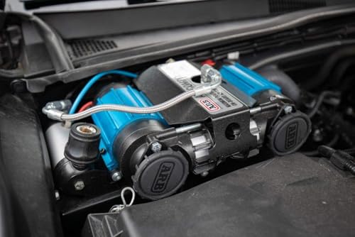 ARB INFLATION3 ضاغط هواء مزدوج عالي الأداء CKMTA12 وملحقات التمديد لتسهيل التركيب والاتصال في علبة مطبوعة جديدة، مثالي للخزائن، الأبواق، نفخ الإطارات وأدوات الهواء - Image 4