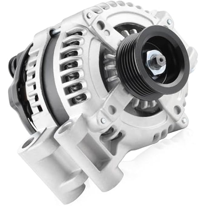 Farrme 11113 Car Alternators 160 Amp, 6-Groove Pulley Fit for Chrysler 300 2005-2007, for Dodge Charger, Magnum 2006-2007 2.7L 3.5L 5.7L 6.1L SRT SRT8 Automotive Replacement Alternators 04896805AB - Image 1
