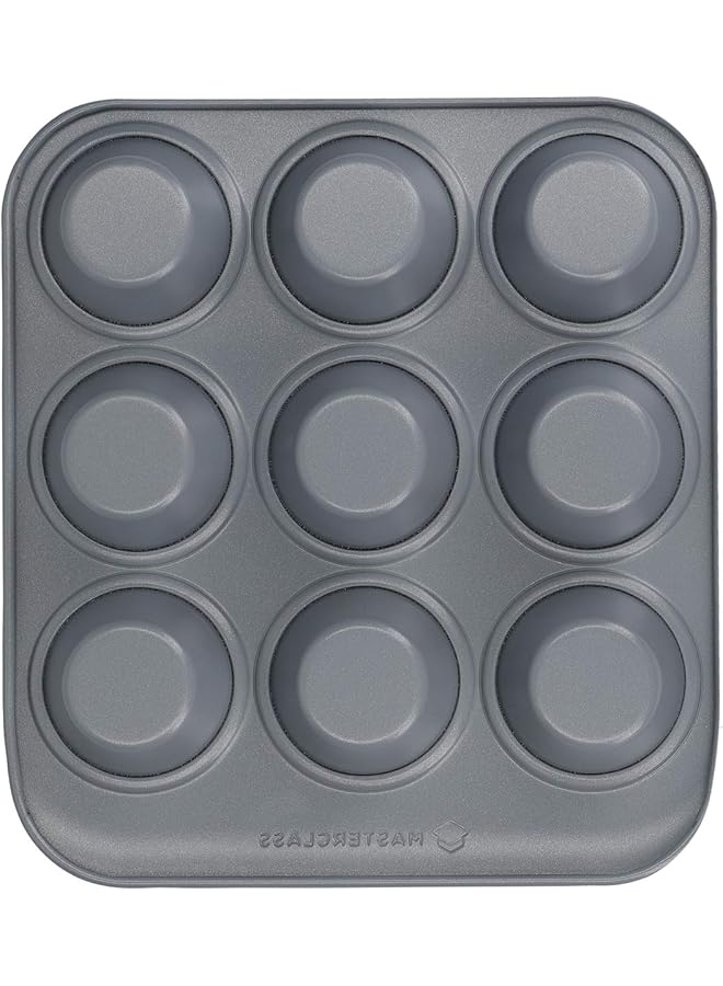 ماستر كلاس قالب مافن غير لاصق من إس سي، طول 24 سم × عرض 22 سم، رمادي - Image 4