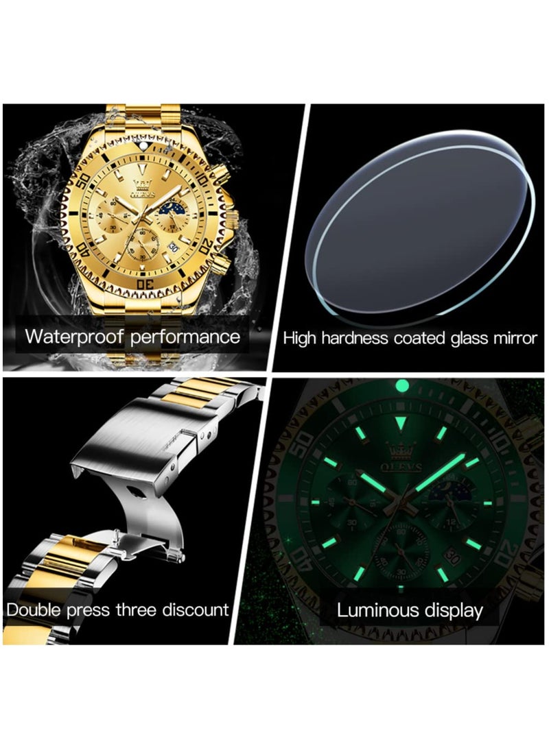 أوليفز ساعات على شكل ساعة كوارتز مقاومة للماء 2870 - Image 4