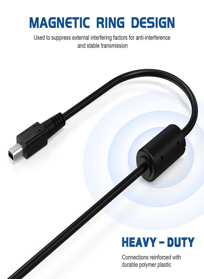 Sqrmekoko MINI 4P U-4 Camera Data Cable, Digital Camera USB Cord Compatible with Kodak C300, Dock II, CX4200, CX7530, DC4800, DX3215, DX6490, DX7440, DX7590, DX7630, LS420, LS443, LS633, LS743, LS753, Z7590 - Image 4