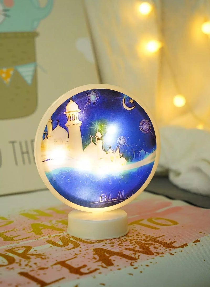 ماركة غير محددة إضاءة ديكورية على شكل قلعة رمضانية  - Image 1