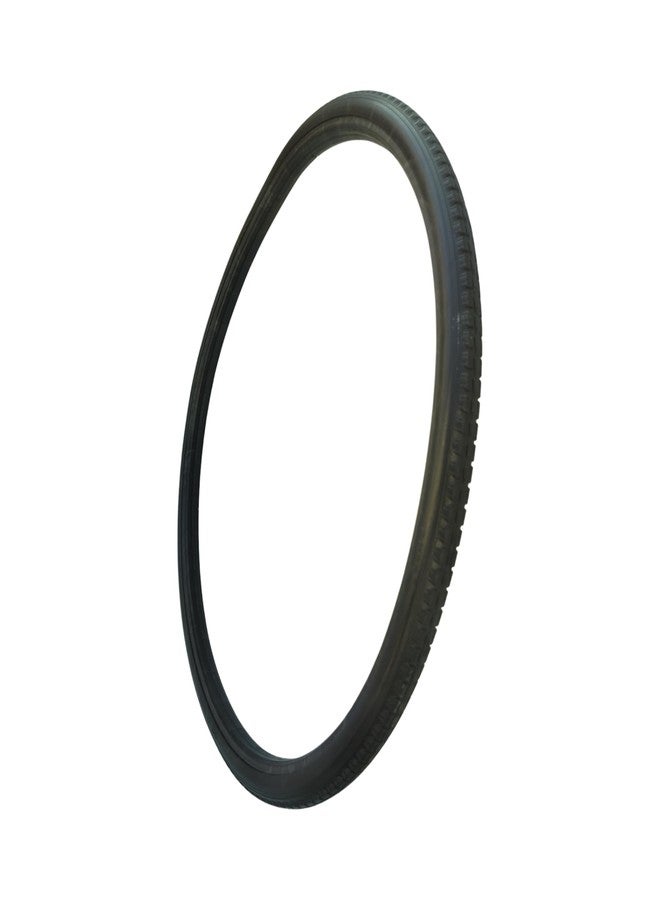 eOnekart Replacement Wheelchair Puncture Proof Solid PU Rear Wheel Tires 24 Inch (24×1 3/8) Black (Pack Of 1) - Image 3