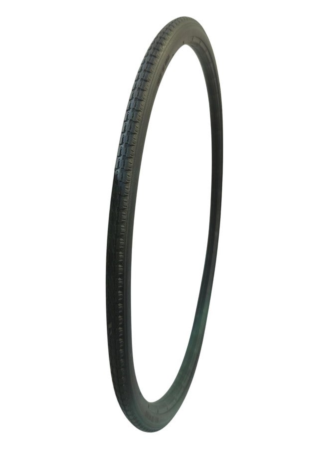 eOnekart Replacement Wheelchair Puncture Proof Solid PU Rear Wheel Tires 24 Inch (24×1 3/8) Black (Pack Of 1) - Image 2